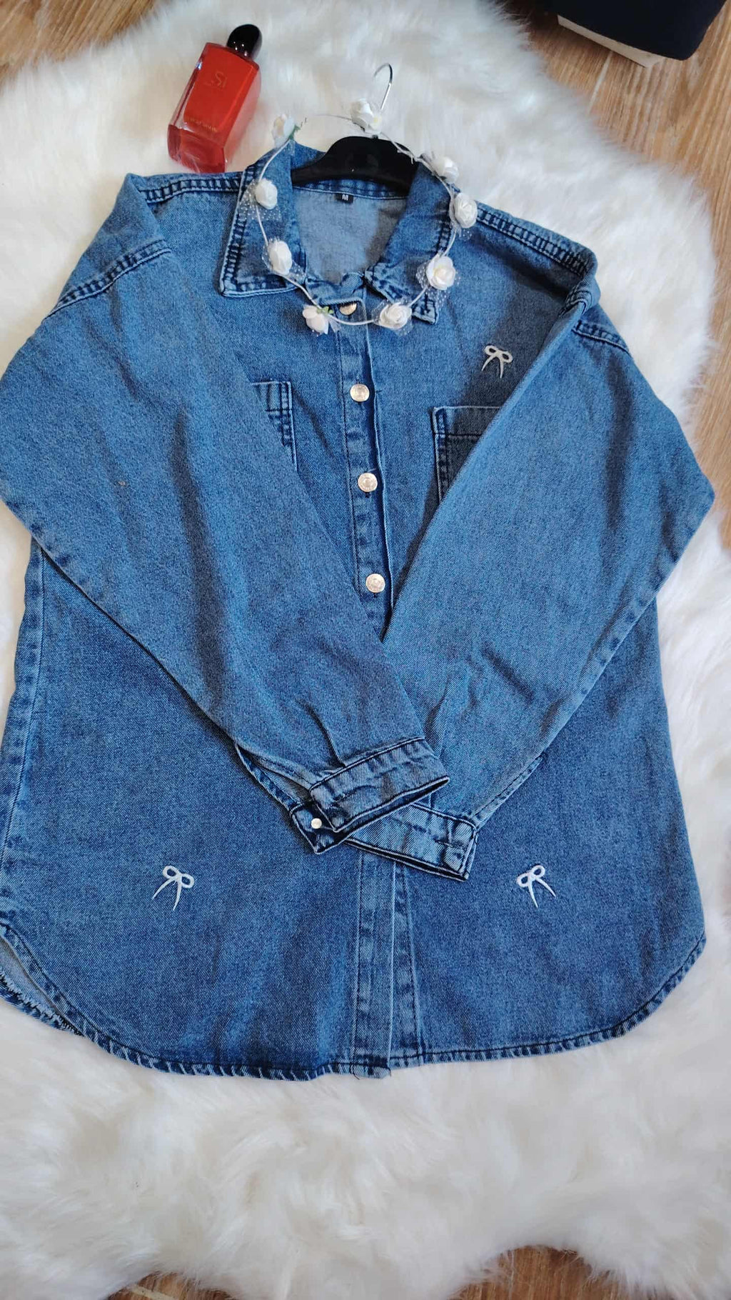 VESTE EN JEAN TRES TENDANCE