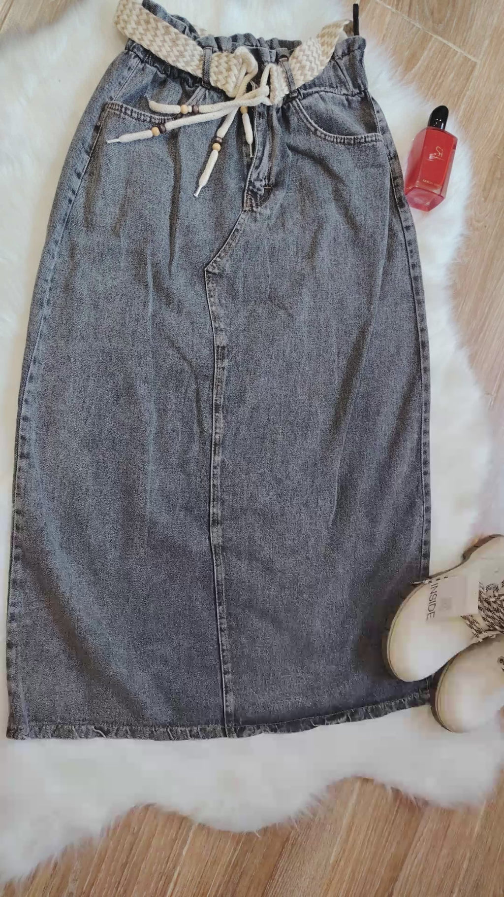 JUPE EN JEAN SUPER TENDANCE