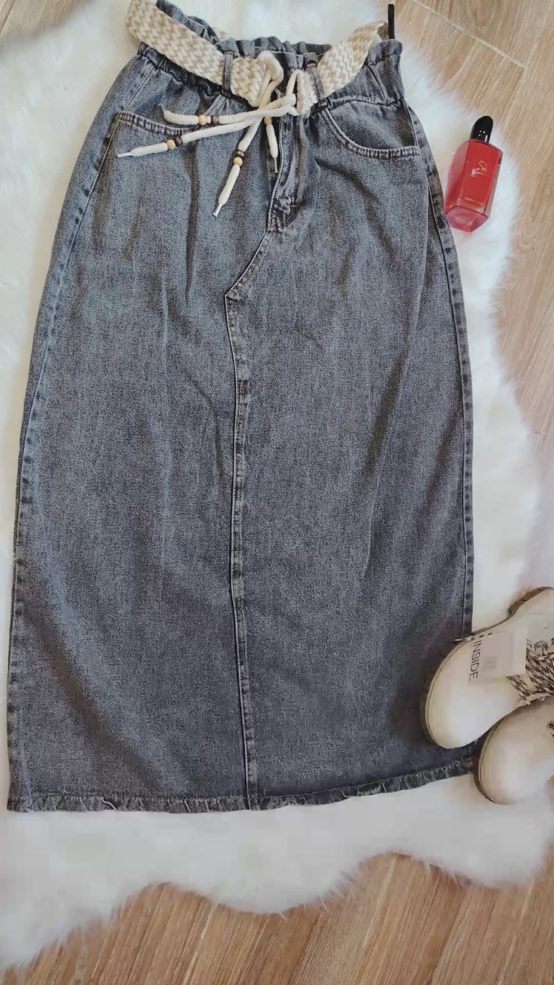 JUPE EN JEAN SUPER TENDANCE